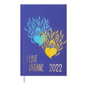 Щоденник датований 2022 А6, 336 сторінок, лінія, тверда обкладинка Ukraine BM.2562-07 Buromax