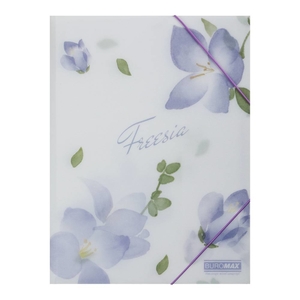 Папка на резинках А4, сиреневая ARABESKI BM.3908-26 Buromax