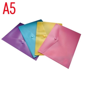 Папка-конверт А5, на кнопке, микс BM.3936-99 Buromax