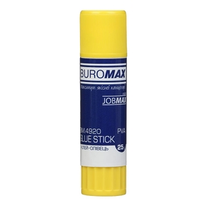 Клей-карандаш, 25 г, PVA-основа JOBMAX BM.4920 Buromax