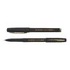 Ручка гелевая черная 1 мм Rouber Touch BM.8337-02 Buromax