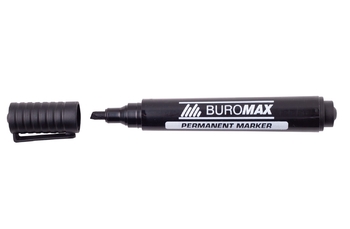 Маркер перманентний чорний, 1-4,6мм BM.8707-01 Buromax
