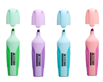 Набір текстових маркерів 4 кольори PASTEL BM.8905-94 Buromax