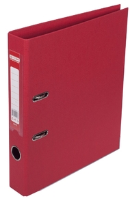 Папка рестратор А4, 5 см, красная двусторонняя ELITE BM.3002-05c Buromax