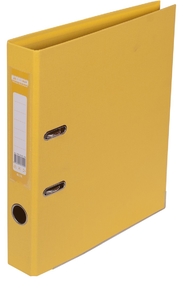 Папка рестратор А4, 5 см, жовта двостороння ELITE BM.3002-08c Buromax