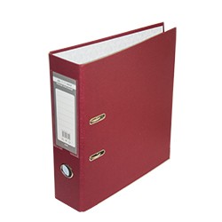 Папка-реєстратор А4, 7 см, бордова LUX JOBMAX BM.3011-13c Buromax