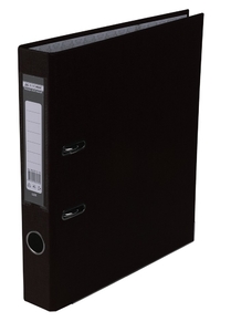 Папка реєстратор А4, 5 см, чорна LUX JOBMAX BM.3012-01c Buromax