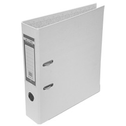 Папка реєстратор А4, 5 см, біла LUX JOBMAX BM.3012-12c Buromax