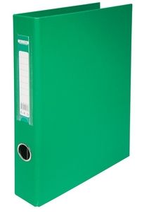 Папка 4 кольца А4, ширина торца 4 см, зелёная BM.3106-04 Buromax