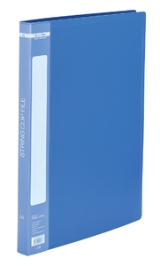 Папка-швидкозшивач А4, з кишенею, синя BM.3407-02 Buromax