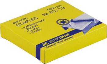 Скоби до степлера №23/13, металеві ЛЮКС BM.4406 Buromax