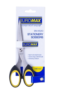 Ножницы офисные цельнометаллические, 16 см BM.4520 Buromax