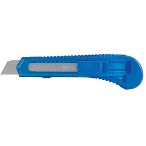 Нож канцелярский, лезвие 18 мм, с механическим фиксатором, микс JOBMAX BM.4646 Buromax