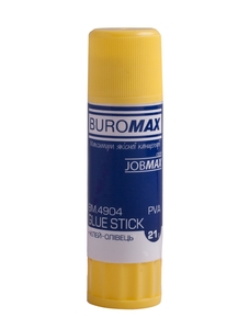 Клей-олiвець, 21 г, PVA-основа JOBMAX BM.4904 Buromax