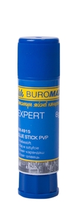 Клей-карандаш, 8 г, PVP-основа EXPERT BM.4915 Buromax