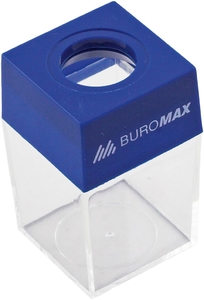 Бокс для скріпок, 4х4х6,7 см, з магнітним тримачем BM.5085 Buromax