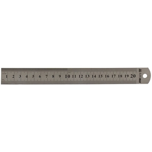 Линейка стальная, 20 см BM.5810-20 Buromax