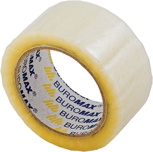 Клейка стрічка пакувальна, 48мм x 66м, прозора, по 6 шт. BM.7018-00 (1/6/72/172)