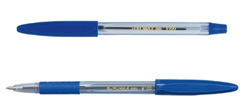 Ручка кулькова синя 0.7 мм CLASSIC GRIP BM.8100-01 Buromax