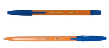 Ручка шариковая синяя 0,7 мм (тип Корвина) SUN BM.8119-01 Buromax