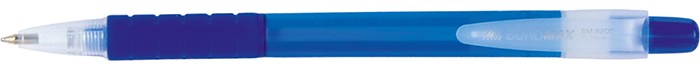 Ручка кулькова автоматична синя 0,7 мм, мікс CRYSTAL BM.8200 Buromax