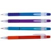 Ручка шариковая автоматическая синяя 0,7 мм, микс CRYSTAL BM.8200 Buromax