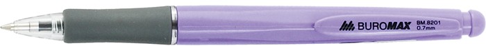 Ручка кулькова автоматична синя 0,7 мм, мікс SOLID BM.8201 Buromax