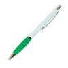 Ручка кулькова автоматична, 0,7 мм, зелений грип, пише синім BM.8232-04 (1/50/1000/)