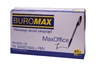 Ручка масляна чорна 0,7 мм MaxOFFICE BM.8352-02 Buromax