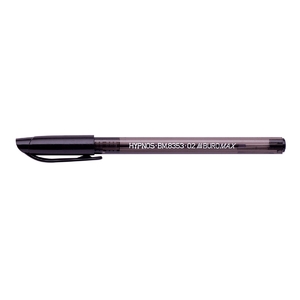 Ручка масляна чорна 0,5 мм, тригранний корпус HYPNOS BM.8353-02 Buromax