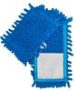 Насадка змінна для пласкої швабри, з мікрофібри, 44х10 см, блакитна 1000 пальців EF-1000-B Eco Fabric