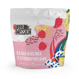 Каша овсяная с сухофруктами, 100 г fm.30337 Food Mission