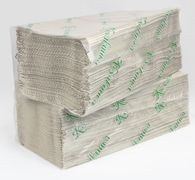 Рушник паперовий з вторсировини, 170 листів, V-подібний, сірий kx.50064-grey КОХАВИНКА