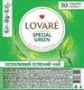 Чай зеленый, 50 пакетиков по 1,5 г Special green lv.75459 LOVARE
