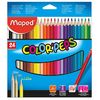 Олівці кольорові COLOR PEPS Classic, 24 кольорів MP.183224 (1/12/72)