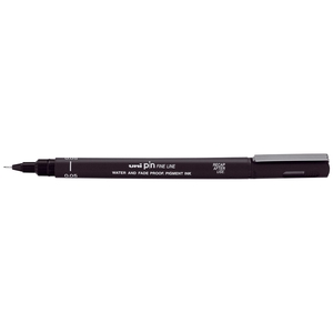 Лайнер PiN fine line, 0.05мм, пише чорним PIN005-200.Black (1/12/144/8)