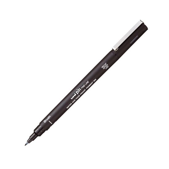 Линер браш черный PIN Brush FINE LINE PINBR-200(S) BLACK Uni Линер браш черный PIN Brush FINE LINE PINBR-200(S) BLACK Uni