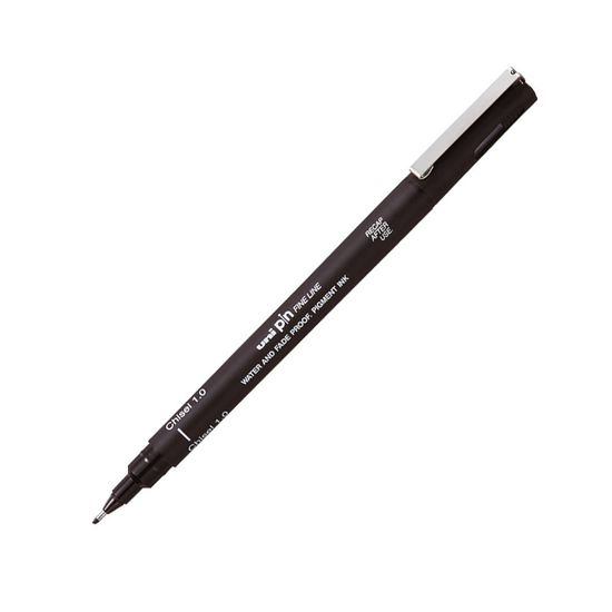 Линер черный 1-3 мм PIN Chisel FINE LINE PINCS1-200(S) BLACK Uni Линер черный 1-3 мм PIN Chisel FINE LINE PINCS1-200(S) BLACK Uni