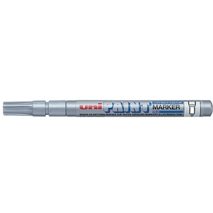 Маркер для маркування професійний срібний PAINT PX-21.Silver Uni