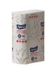 Полотенца бумажные двухслойные белые, V-образные, 150 шт в упаковке RV053 PAPERO