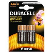 /Елемент живлення (батарейка) DURACELL LR3 (АAA), 6шт/упак s.07472 (1/6/60)