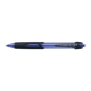 Ручка кулькова автоматична синя 0,7 мм POWER TANK SN-227.Blue Uni