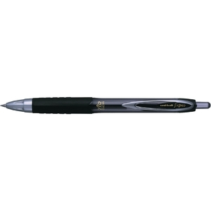 Ручка гелева автоматична чорна 0,5 мм Signo UMN-207.(05).Black Uni