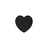 Блок паперу з клейким шаром, 70х70 мм, 50 аркушів BLACK HEART ZB.15200 ZiBi