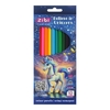 Карандаши цветные, 12 цветов UNICORN ZB.2454 ZiBi