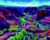 Картина по номерам, 40х50 см Цветной каньон ZB.64109 ZiBi
