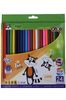 Кольорові олівці, 24 кольорів, KIDS LINE ZB.2416 (1/12/120)