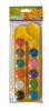 Акварельні фарби сухі, 12 кольорів, з пензликом KIDS Line ZB.6559-08 ZiBi