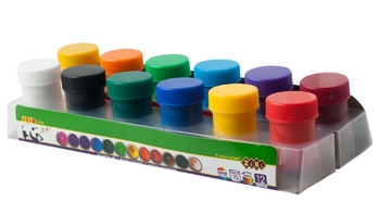 Краски гуашевые, 12 цветов по 20 мл KIDS Line ZB.6658 ZiBi