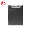 Папка-планшет з затиском А5, PVC, чорна BM.3417-01 Buromax